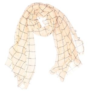 Rachel Pally Lightweight Checkered Scarf